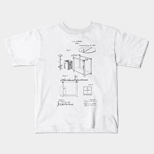 Churn Vintage Patent Hand Drawing Kids T-Shirt